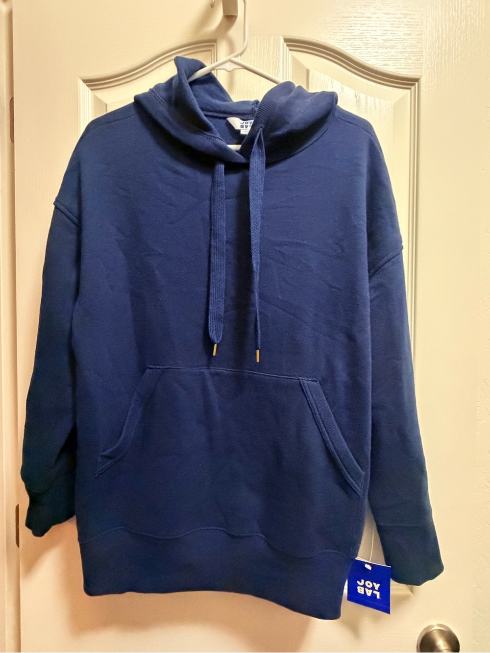 JoyLab NWT Navy Blue Oversized Plush Hoodie Pullover M